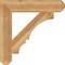 Ekena Millwork Balboa Craftsman Rough Sawn Bracket, Western Red Cedar, 6"W x 34"D x 34"H BKT06X34X34BOA04RWR - alternate 4